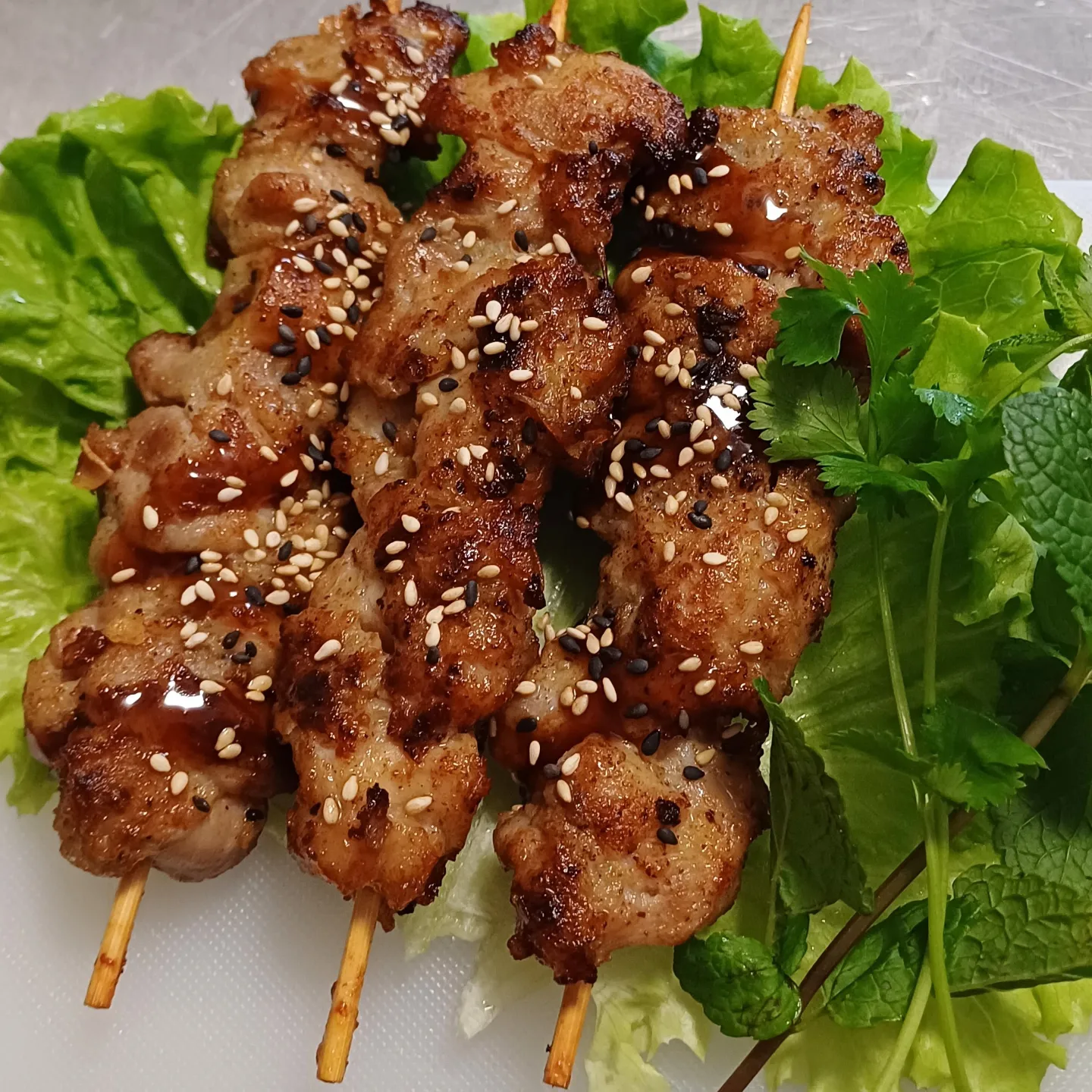 Brochette de poulet