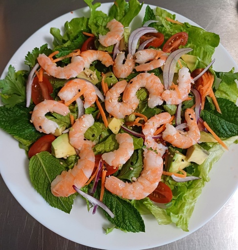 Salade crevettes