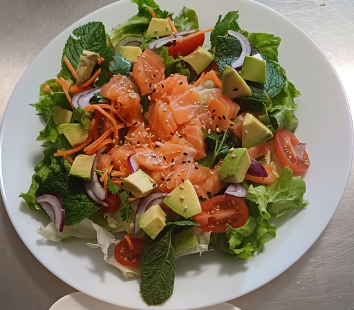 Salade saumon